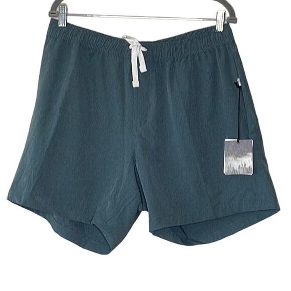 ONIA Other - ONIA CHAMBRAY LAND TO WATER HYBRID MEN'S SHORTS SIZE XL NWT